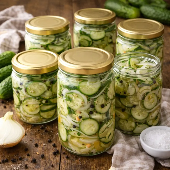 Салат из огурцов с луком на зиму