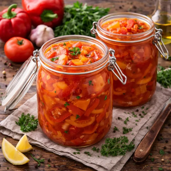 Лечо без уксуса на зиму