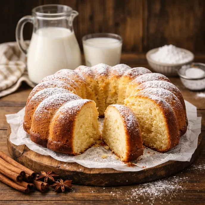 Домашний кекс на кефире — простой рецепт выпечки к чаю