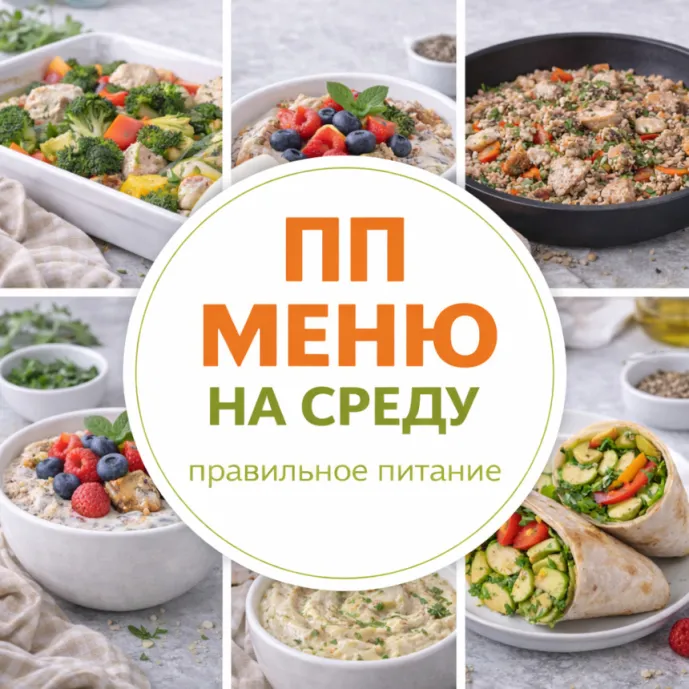 ПП МЕНЮ НА СРЕДУ