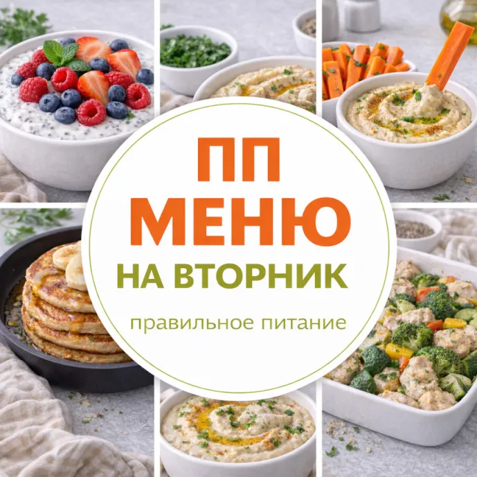 ПП МЕНЮ НА ВТОРНИК